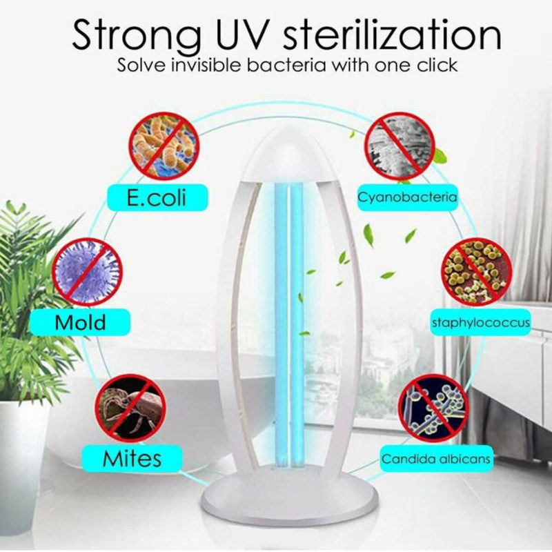 38w Uvc Ozónová Ultrafialová Germicídna Lampa Uv Sterilizačné Kremenné Svetlá 220 V