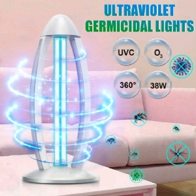 38w Uvc Ozónová Ultrafialová Germicídna Lampa Uv Sterilizačné Kremenné Svetlá 220 V