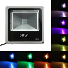 50w Rgb Led Svetlomet S Diaľkovým Ovládaním Vonkajšia Umývacia Záhradná Lampa