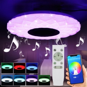 50w Stmievateľné Led Zapustené Stropné Svetlo Bluetooth Reproduktorová Lampa S Diaľkovým Ovládačom