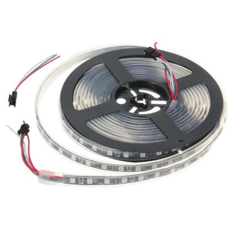 5m 57.5w Dc 12v Vodotesné Ip67 Ws2811 300 Smd 5050 Led Rgb Vymeniteľné Flexibilné Pásové Svetlo