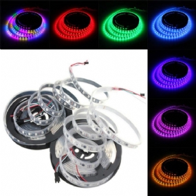 5m 57.5w Dc 12v Vodotesné Ip67 Ws2811 300 Smd 5050 Led Rgb Vymeniteľné Flexibilné Pásové Svetlo