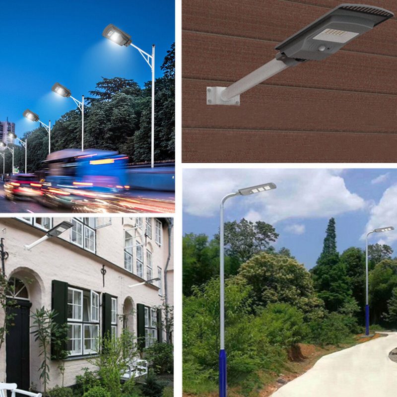 60w 180led Solárna Lampa Pir Pohybový Senzor Vonkajšie Záhradné Pouličné Osvetlenie Pre Vonkajšiu Cestnú Záhradu