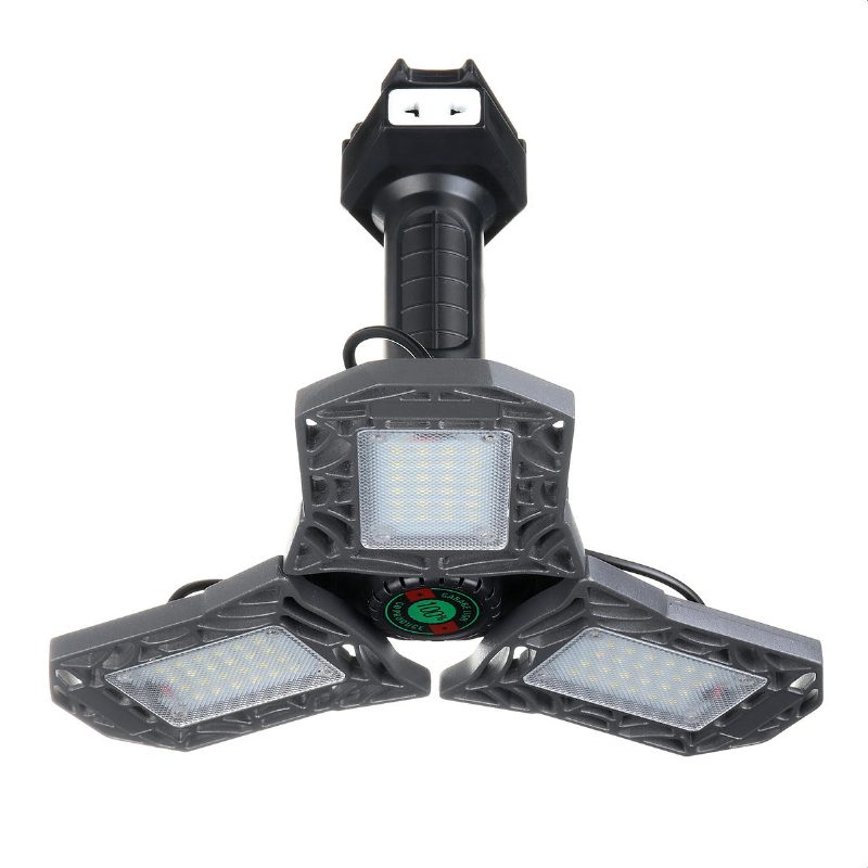 60w 80w Led Garáž Obchod Práca Flood Light Domáce Stropné Svietidlo Deformovateľná Lampa Ac85-265v