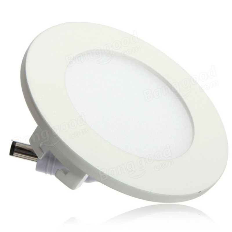 6w Kruhové Stropné Ultratenké Panelové Led Podsvietenie 85-265v