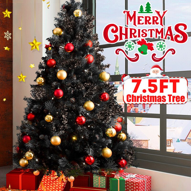 7.5 Ft Pvc Umelý Stojan Na Vianočný Stromček Vnútorná Vonkajšia Sviatočná Vianočná Dekorácia