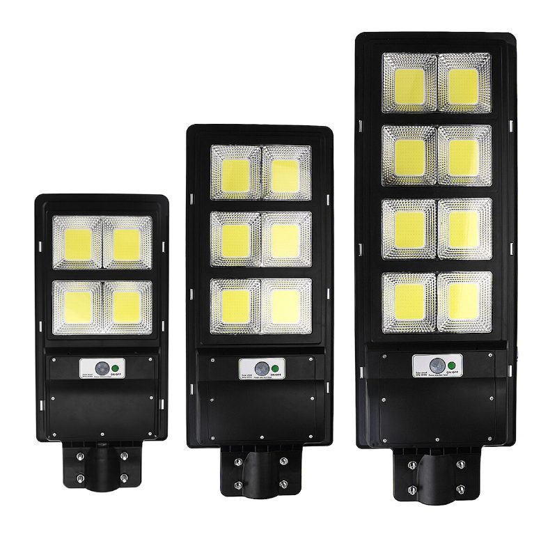 800-2000w 400/600/800 Cob Solárne Nástenné Svetlo Pir Motion Garden Lamp Remote