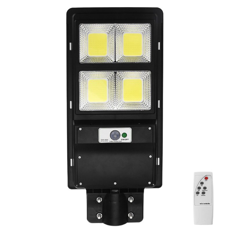 800-2000w 400/600/800 Cob Solárne Nástenné Svetlo Pir Motion Garden Lamp Remote