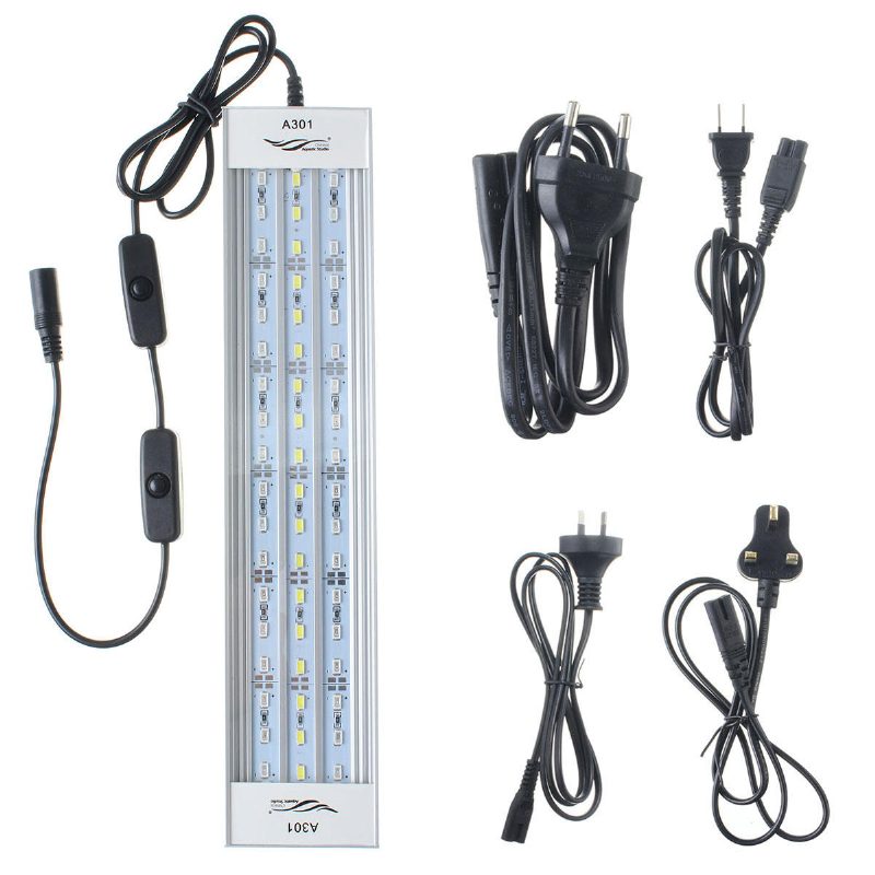 A301m 18w 30cm 5730 54smd 2200lm 5 Farieb Led Coral Sps Lps Lampa Do Morského Akvária