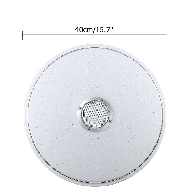 Ac110-240v/185-240v 32w Inteligentné Bluetooth Hudobné Led Stropné Svietidlo Rgbwwcw Moderné Interiérové S Okrúhlou Spálňou