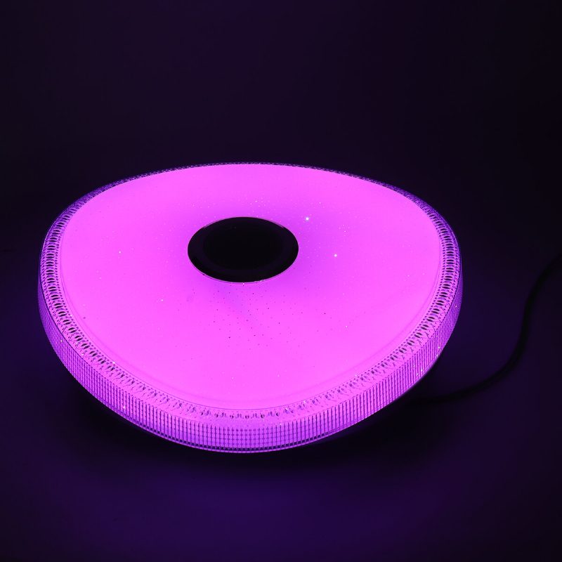 Ac110v-220v Inteligentné Stropné Led Svietidlo S Diaľkovým Ovládaním 14.96-palcovej Lampy S Nastaviteľnou Aplikáciou / Bluetooth Home