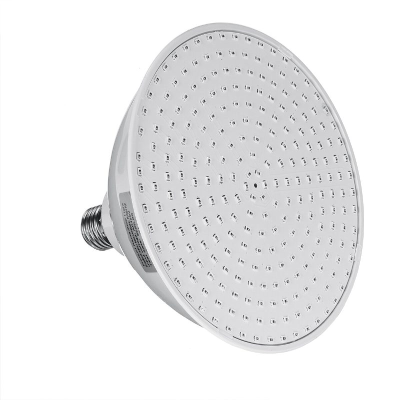 Ac12v/120v E27 25w 252led Rgb Podvodný Bazén Zmena Farby Svetla Par38 Lampa + 18 Kľúčový Diaľkový Ovládač