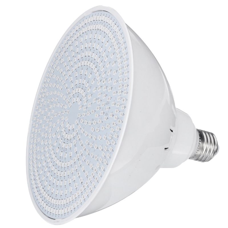 Ac12v/120v E27 35w Led Svetlo Do Bazéna Ip68 Rgb Podvodná Lampa + Diaľkové Ovládanie