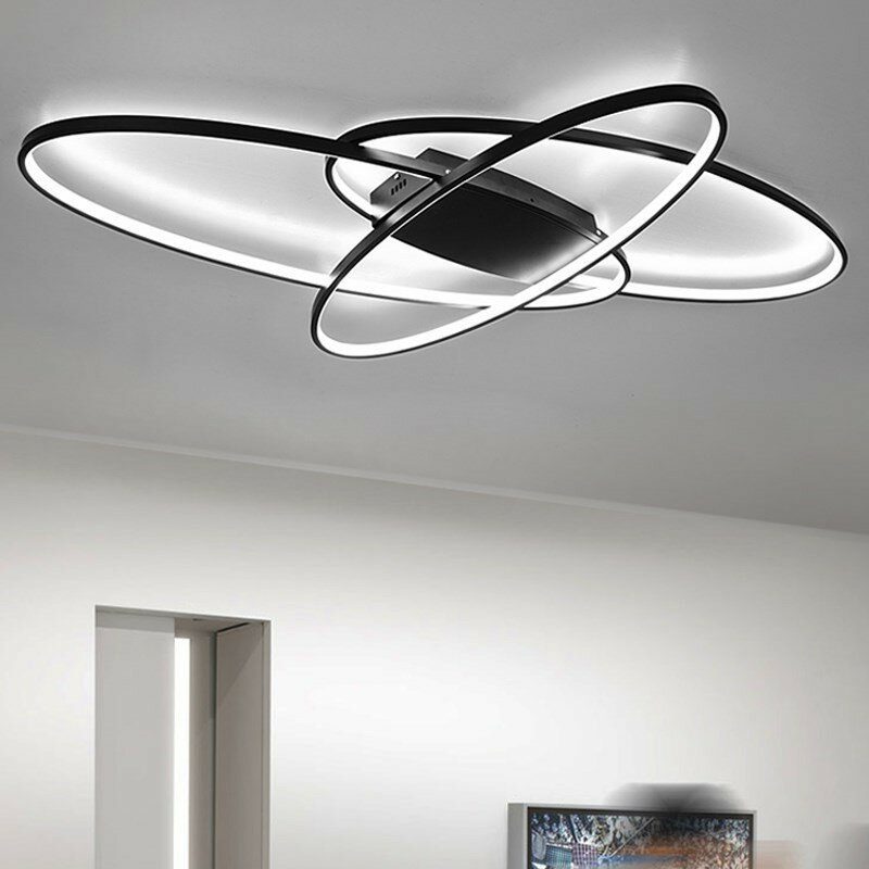 Ac220v-240v 85x62cm Jednoduché Postmoderné Stropné Svietidlo Atmosférické Led Do Obývačky Pre Domácnosť Nordic Creative Nové Svietidlá