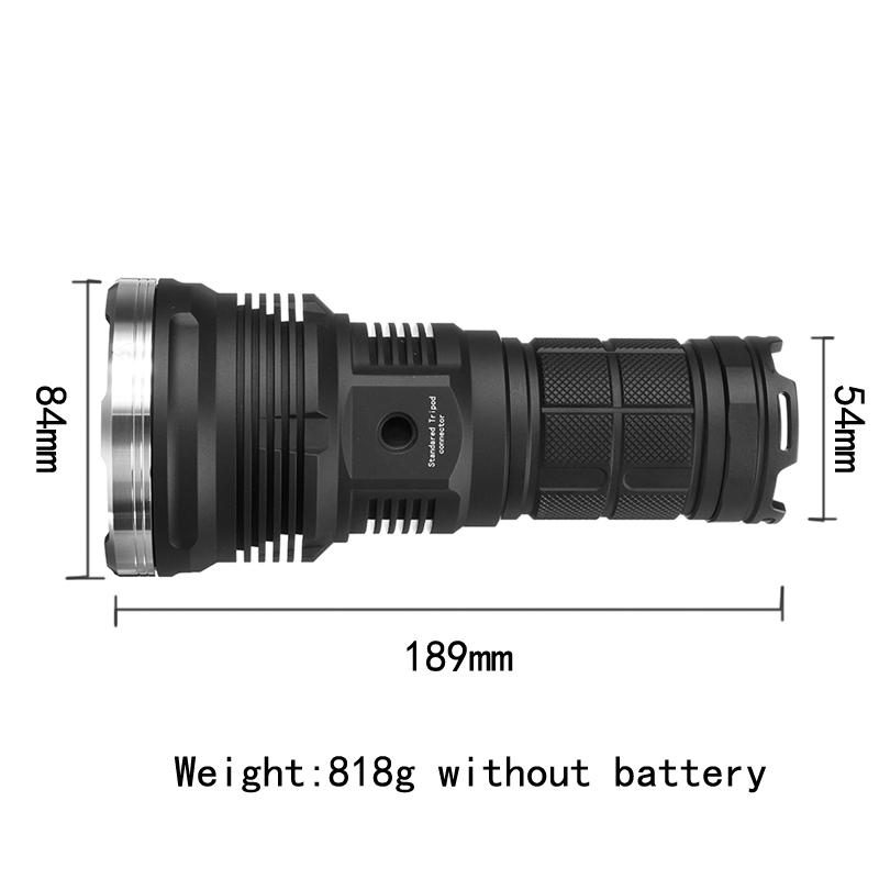 Astrolux Mf02 Xhp35 Hi 3000lm Cw Vyhľadávacia Led Baterka S Dlhým Dosahom 1587m