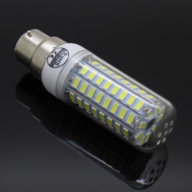 B22 5w 6w 7w 8w 10w 12w Ultra Bright Smd5730 Led Žiarovka Kukuričná Luster Light Ac110v