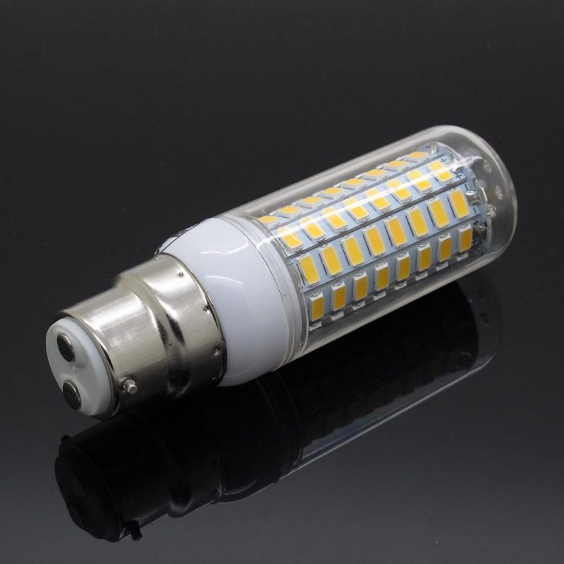 B22 5w 6w 7w 8w 10w 12w Ultra Bright Smd5730 Led Žiarovka Kukuričná Luster Light Ac110v