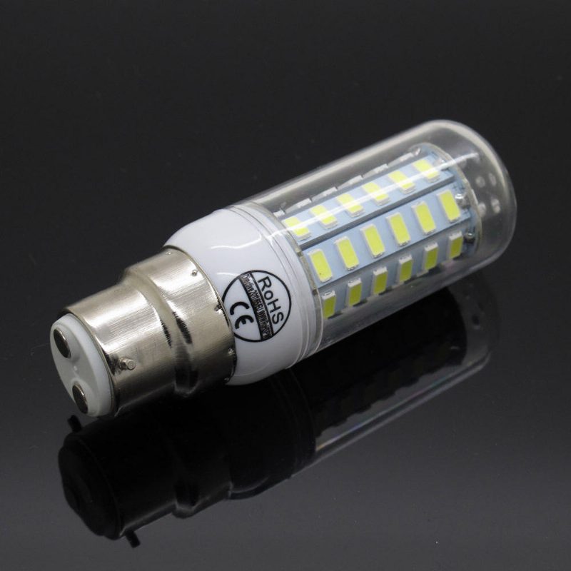 B22 5w 6w 7w 8w 10w 12w Ultra Bright Smd5730 Led Žiarovka Kukuričná Luster Light Ac110v