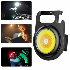 Bikight W890 Cob Led Mini Baterka Na Kľúče Camping 500lm Klip Núdzová Pracovná Lampa Pre Outdoorové Kempingové Príslušenstvo