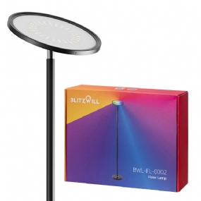 Blitzwill Bwl-fl-0002 25w 2700k~6500k+rgb Inteligentná Podlahová Lampa Plynulé Stmievanie Až 2000 Lm Ovládanie App Hlasové Funguje S Google Assistant Alexa Ac100-240v