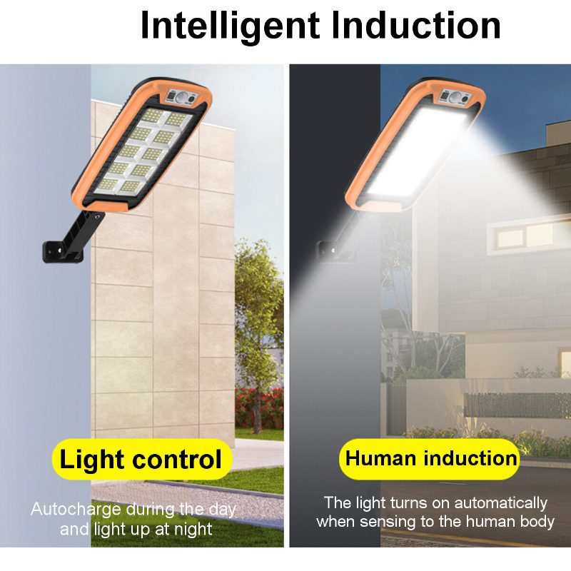 Cob Led Solárne Pouličné Nástenné Svetlo Pir Pohybový Senzor Stmievateľné Svietidlo Do Záhrady