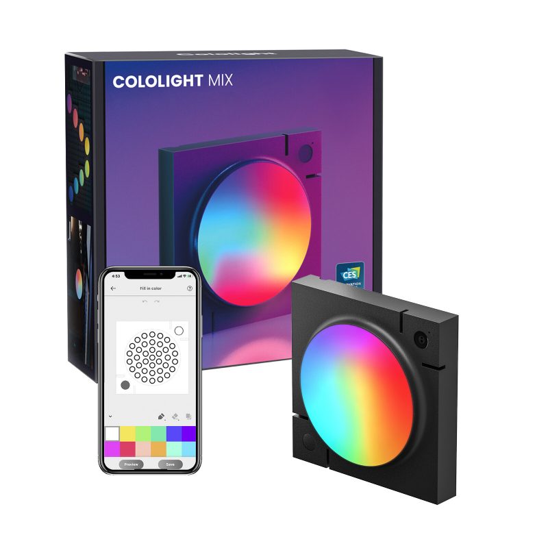 Cololight Mix Ls168 Inteligentné Led Svetelné Panely Rgb Quantum Lights App Control Funguje S Alexa Google Assistant