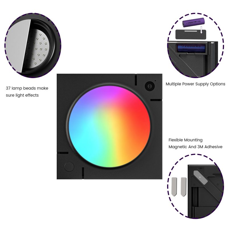 Cololight Mix Ls168 Inteligentné Led Svetelné Panely Rgb Quantum Lights App Control Funguje S Alexa Google Assistant