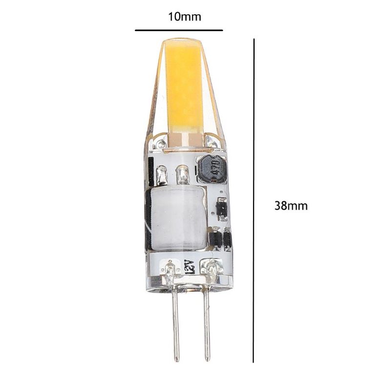 Dc/ac12v Nestmievateľné 1505 3w G4 Cob Led Žiarovka Lustrové Svetlo Super Jasné Náhradné Halogénové Svietidlo