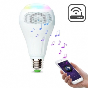 E27 12w Rgb+w+ww Smart Wifi App Ovládanie Led Žiarovky Reproduktor Spolupráca S Alexa Ac110-240v