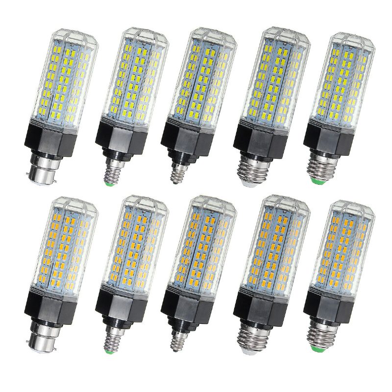 E27 E14 B22 E26 E12 10w Smd5730 Stmievateľná Led Žiarovka Kukuričného Svetla Ac110-265v