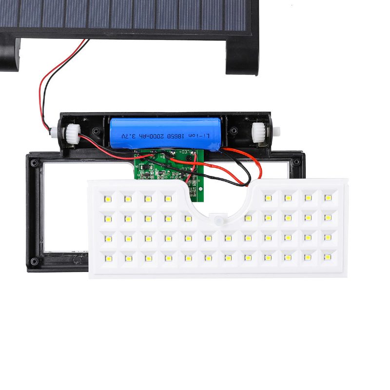 Glime 3w 58x Led Ovládanie Svetla A Funkcia Ľudskej Indukcie Skladacie Solárne Nástenné Pracovné Svetlo