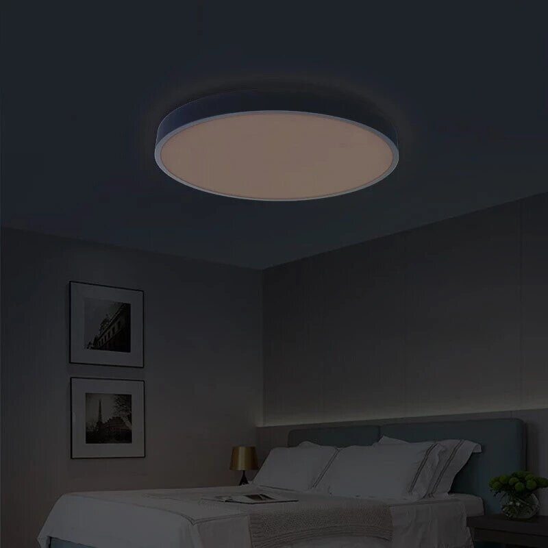 Inteligentné Stropné Svietidlo Yeelight Xianyu C2001c450 50w Ac220v Pure White Edition Bluetooth Remote App Hlasové Ovládanie Inteligentná Lampa Funguje S Homekit (značka Ekologického Reťazca)