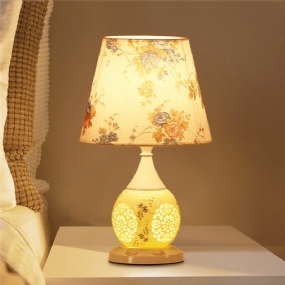 Keramická Stolová Lampa V Čínskom Štýle Klasické Domáce Spálňové Lampy Obývacia Izba