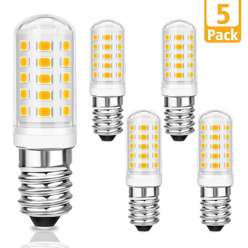 Kingso 5pcs Ac 230v 5w 3000k E14 Led Žiarovka V Kapsule 360° Osvetľovacia Lampa