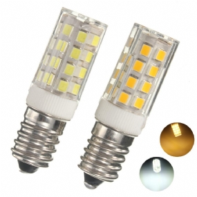 Kingso E14 5w Led Žiarovka 2835 35smd 430lm Nestmievateľná Teplá Biela Čisto Lampa Kukuričného Svetla 360 Stupňov Uhol Vyžarovania 240 V Ac