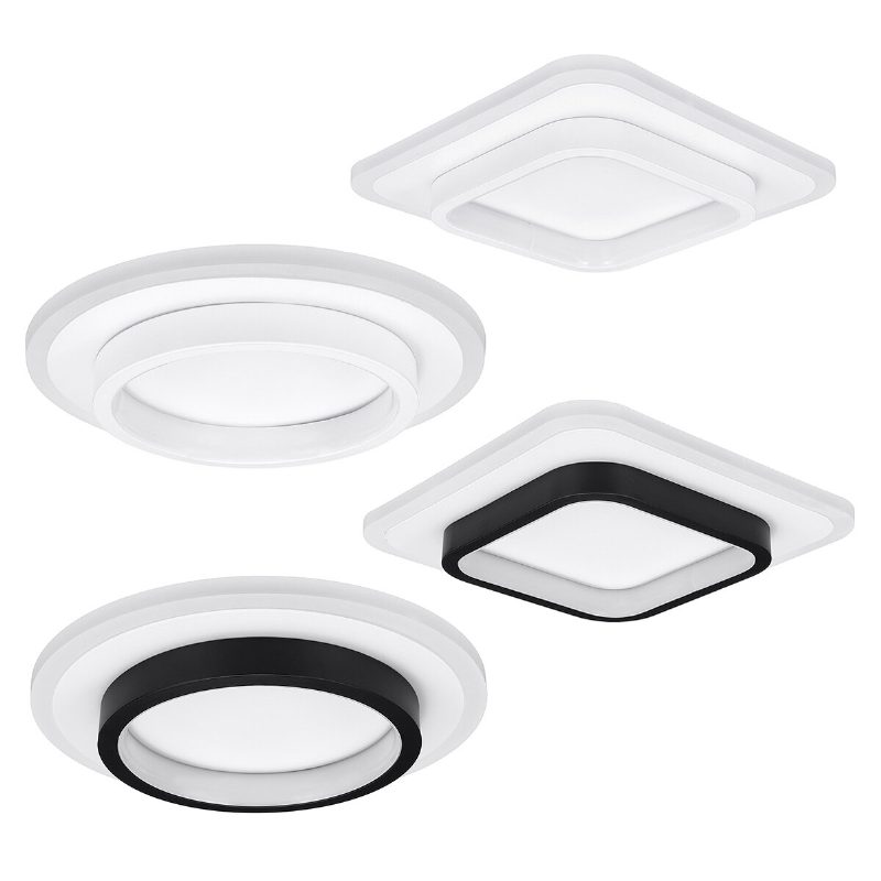 Led Stmievateľné Stropné Svietidlo Štvorcové/okrúhle Svietidlá Spálňové Šatne 85-265v