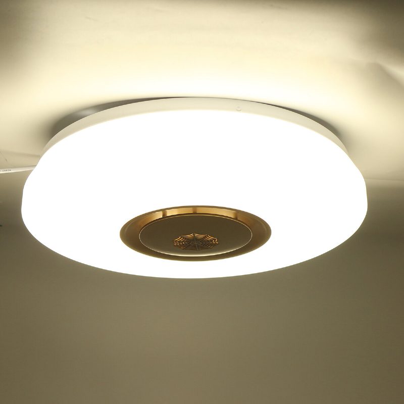 Led Stropná Lampa Stmievateľná App Ovládanie 85-265v Dymový Hlásič Moderné Minimalistické Akrylátové Okrúhle Osvetlenie Obývacia Spálňa Študovňa Domov