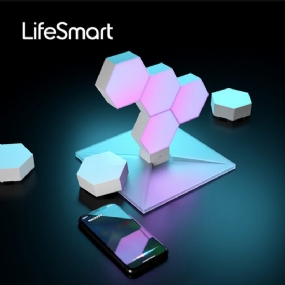 Lifesmart Cololight Led Quantum Light Inteligentná Geometria Zostavenie Lampy Urob Si Sám Wifi Spolupráca S Google Assistant Alexa App Smart Control