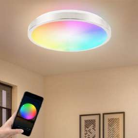 Lllinkin Sr01 15w/20w Rgb Stmievateľné Wifi Smart Led Stropné Svetlo Ovládanie App Hlasové Funguje S Alexa Google Assistant Tuya