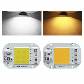 Lustreo Ac160-260v 20w 30w 50w Biela/teplá Biela Cob Led Čip Pre Diy Flood Light