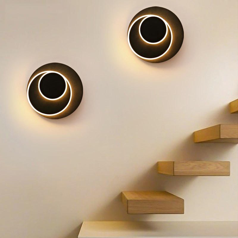 Moderné 300° Otočné Led Nástenné Svietidlo Sconce Light Hotelová Spálňa Nočná Chodba