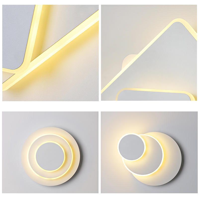 Moderné 300° Otočné Led Nástenné Svietidlo Sconce Light Hotelová Spálňa Nočná Chodba