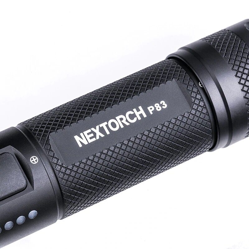 Nextorch P83 Multi-svetelný Zdroj Jednostupňová Záblesková Taktická Baterka 1300lm 280m Vysoký Výkon 18650 Usb Nabíjateľná Led Typu C