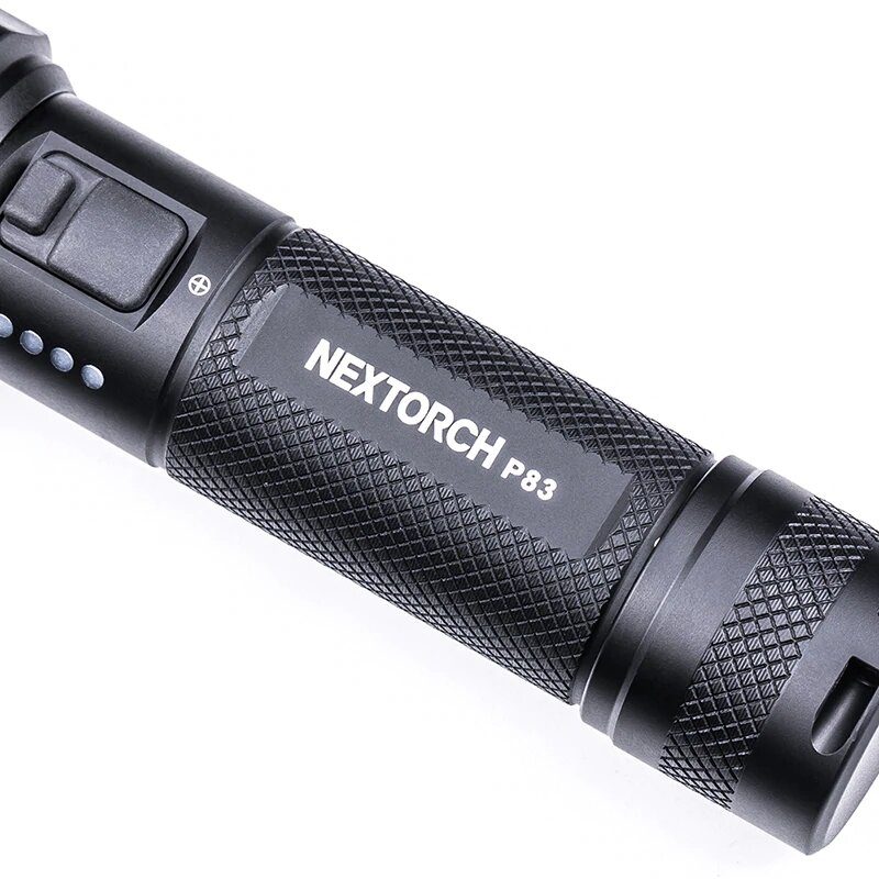 Nextorch P83 Multi-svetelný Zdroj Jednostupňová Záblesková Taktická Baterka 1300lm 280m Vysoký Výkon 18650 Usb Nabíjateľná Led Typu C