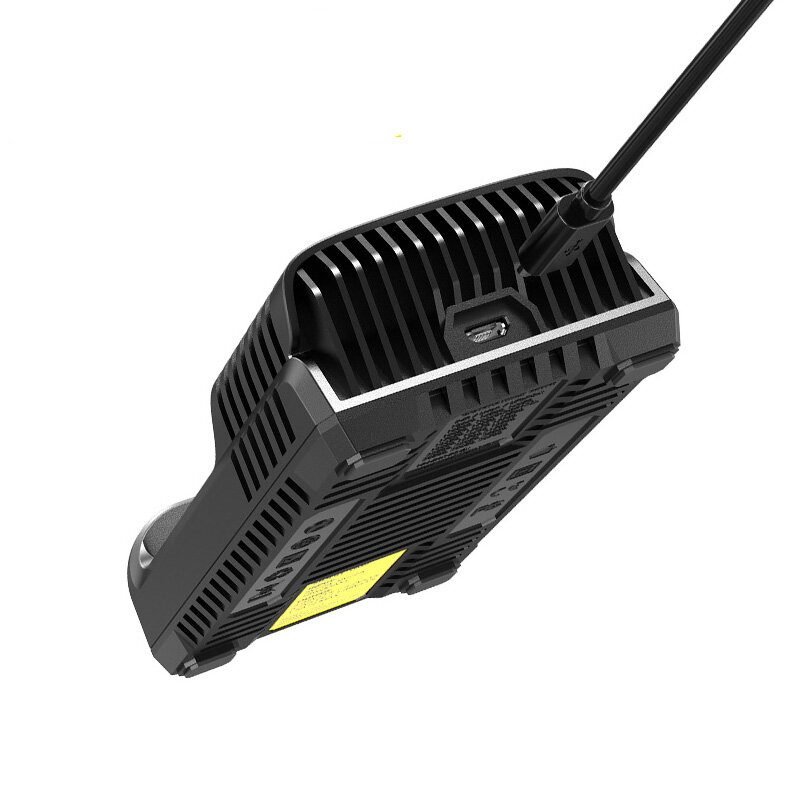 Nitecore Um2/um4 Lcd Displej 5v/2a Lítiová Nabíjačka Batérií Usb Qc Inteligentná Rýchlonabíjačka Pre Aa Aaa 18650 21700 26650