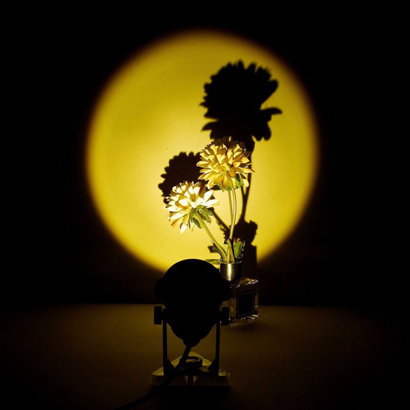 Slnečná Projekčná Lampa Antireflexné Led Nočné Svetlo Romantický Vizuálny Zážitok Dúhový Projektor Moderné Do Domácej Spálne Kaviareň Dekorácia Na Stenu