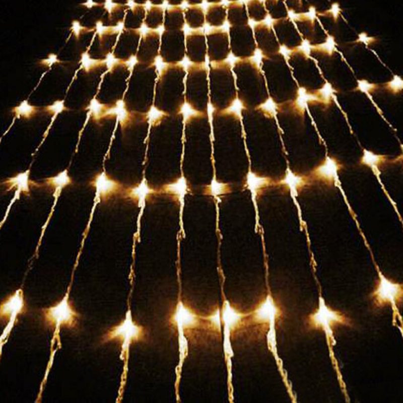 Solmore 3mx3m 300led 220v Vonkajšie Rozprávkové Reťazové Svetlá Závesové Svetelné Reťaze Vianočné Dekorácie Na Svadobnú Hostinu