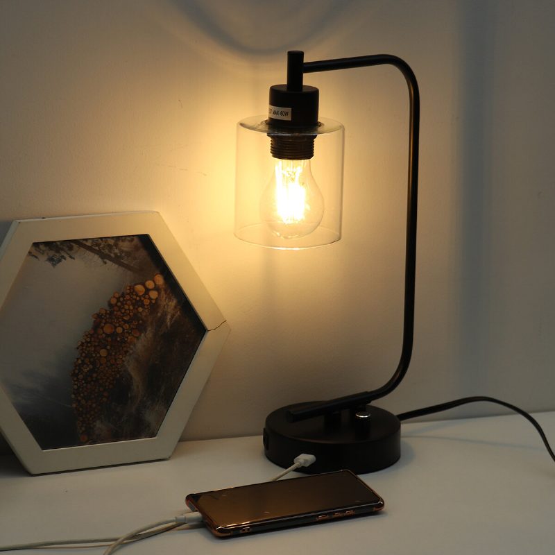 Stmievateľná Nočná Led Stolová Lampa Na Čítanie Dotykový Senzor Usb Nabíjateľný