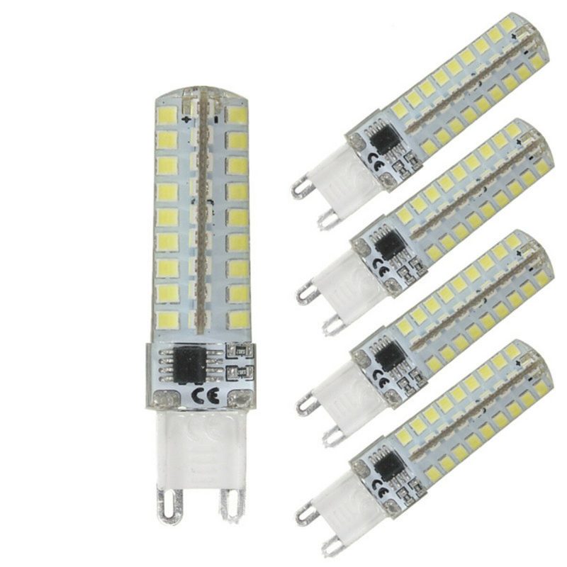 Stmievateľný G9 5w 72 Smd 2835 370lm Led Keramika Kryt Žiarovka Na Kukuricu Ac 110v