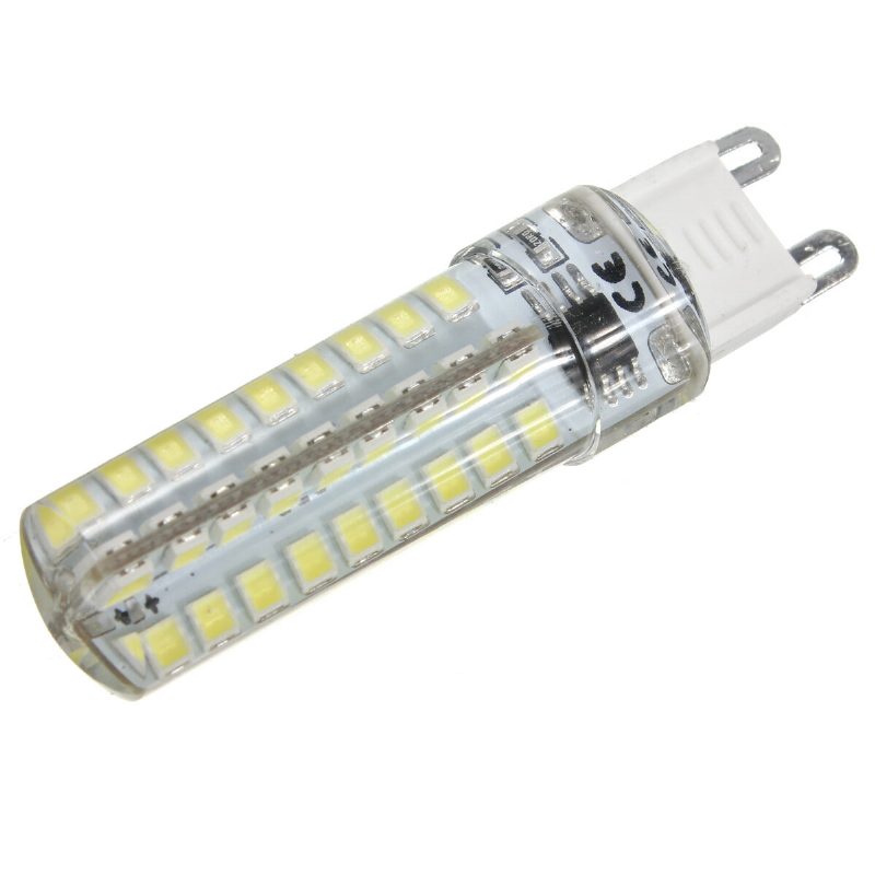 Stmievateľný G9 5w 72 Smd 2835 370lm Led Keramika Kryt Žiarovka Na Kukuricu Ac 110v